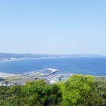 魚見塚展望台からの眺望