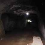 赤山地下壕内部の洞窟