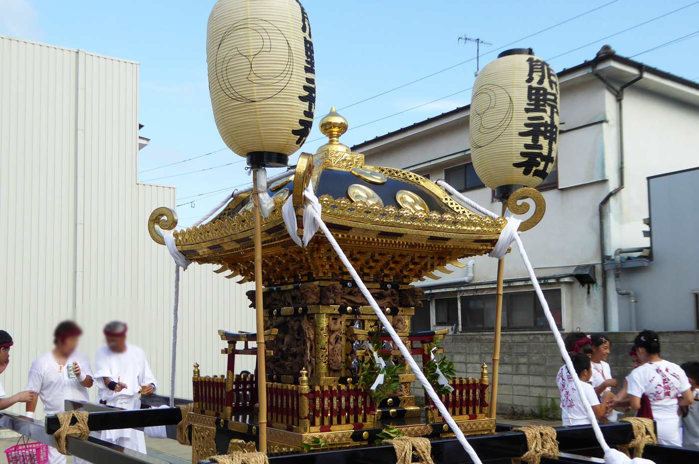 熊野神社の神輿