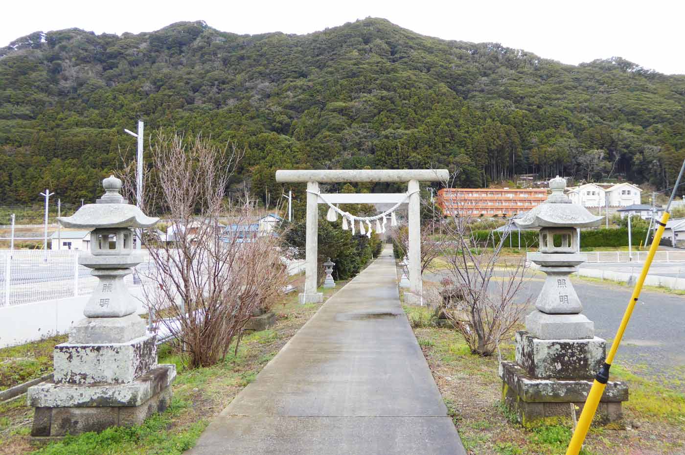 八幡神社入り口の画像
