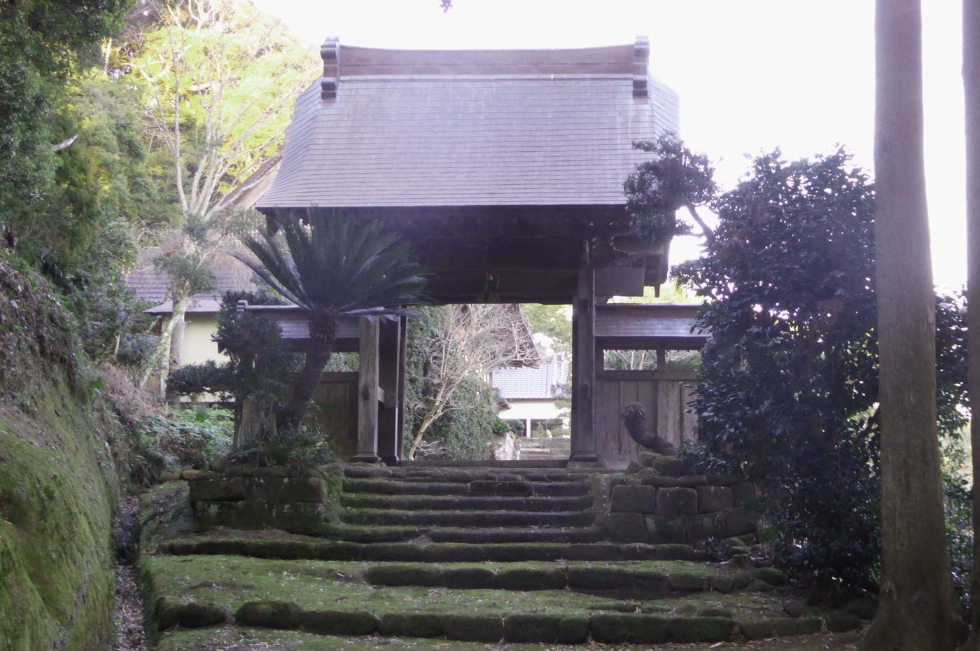 智蔵寺の山門