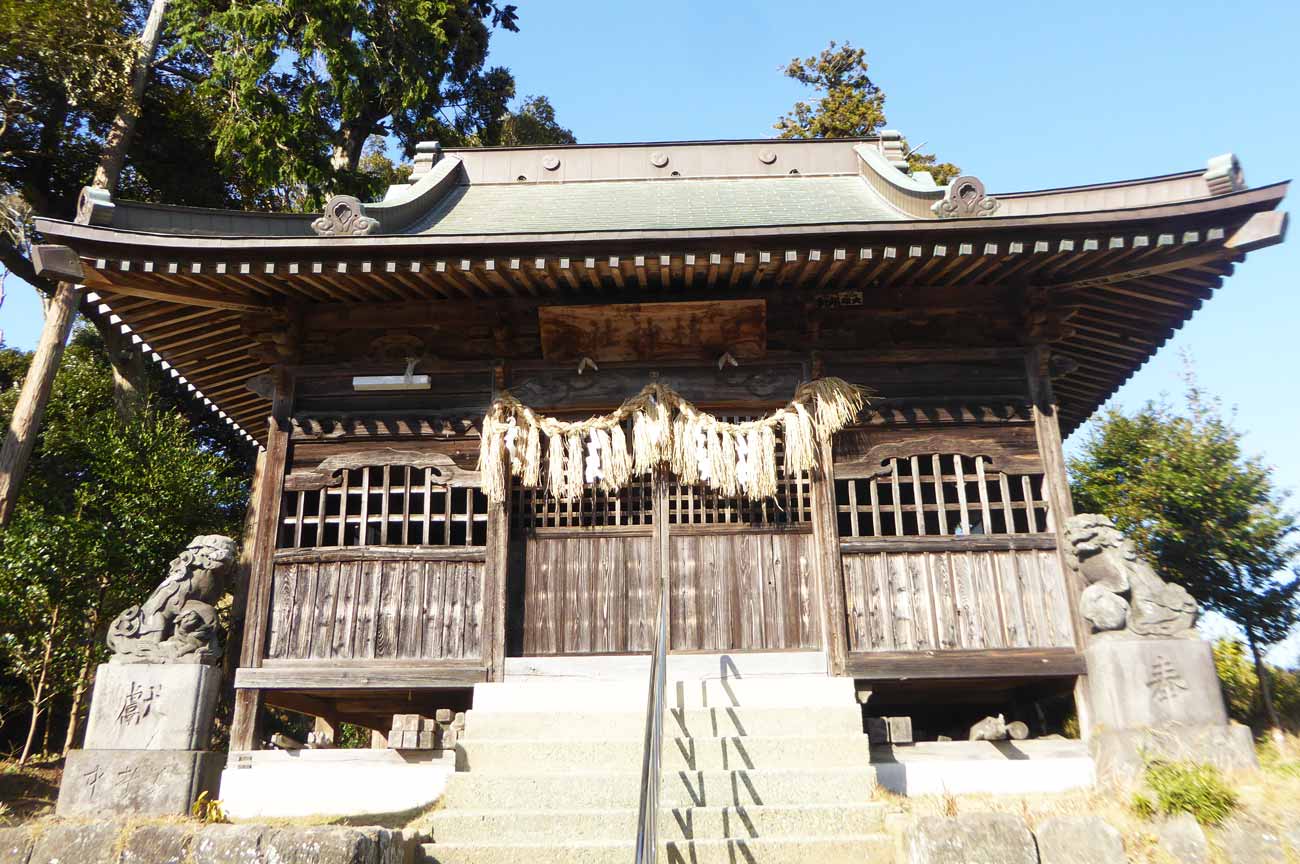 日枝神社拝殿の画像
