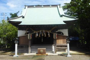 岩井神社拝殿の画像