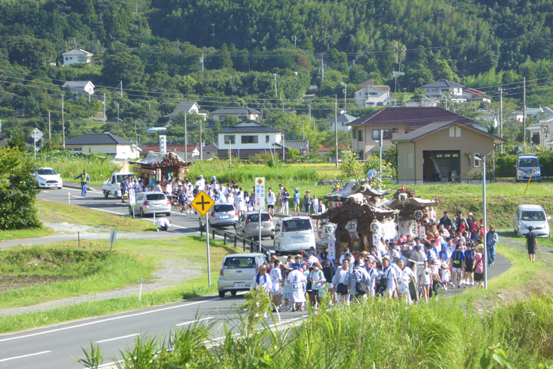 町内合同引き回し