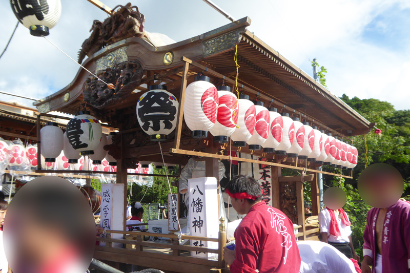 合戸　八幡神社の屋台