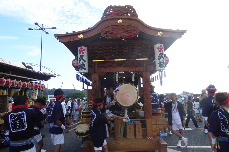 久枝　天満神社の屋台