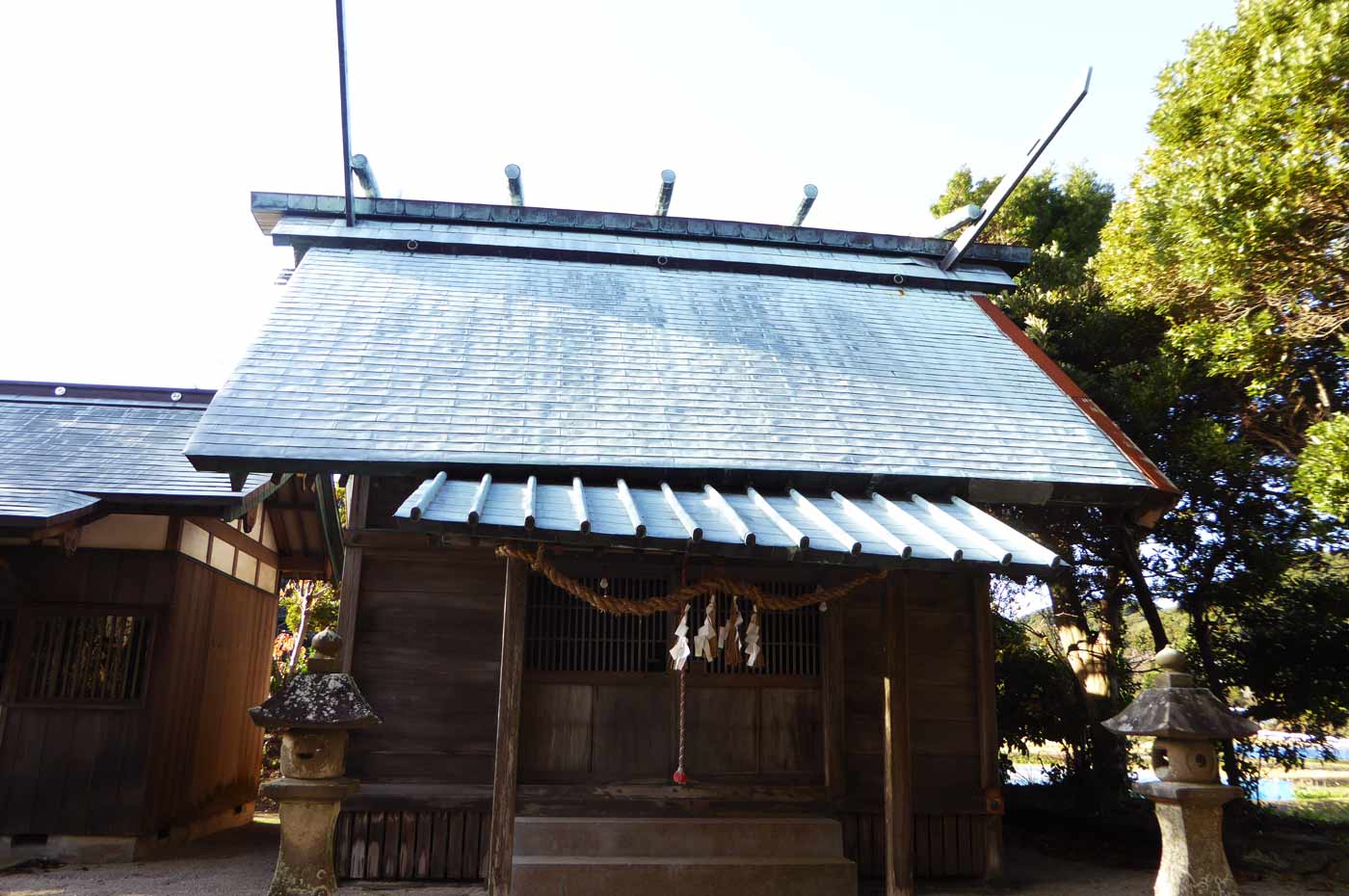 鹿嶋神社の拝殿