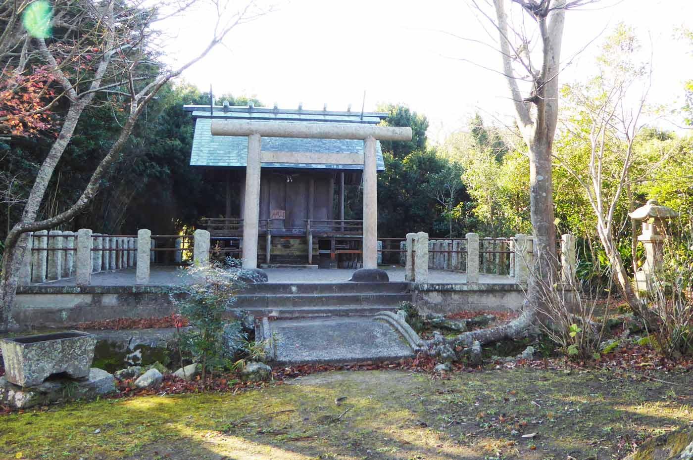 琴平神社の拝殿