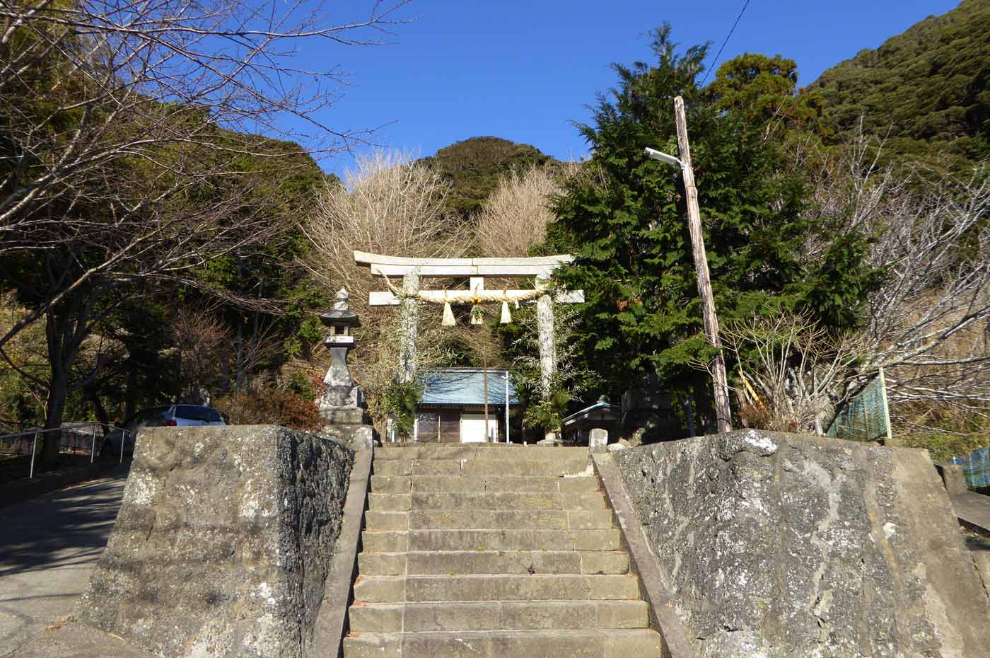 熊野神社境内の画像