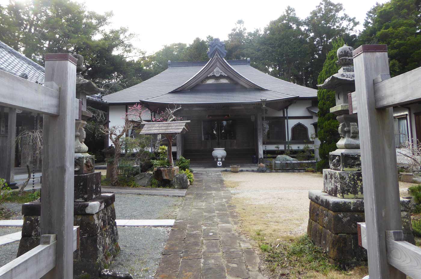 正福寺の境内の画像