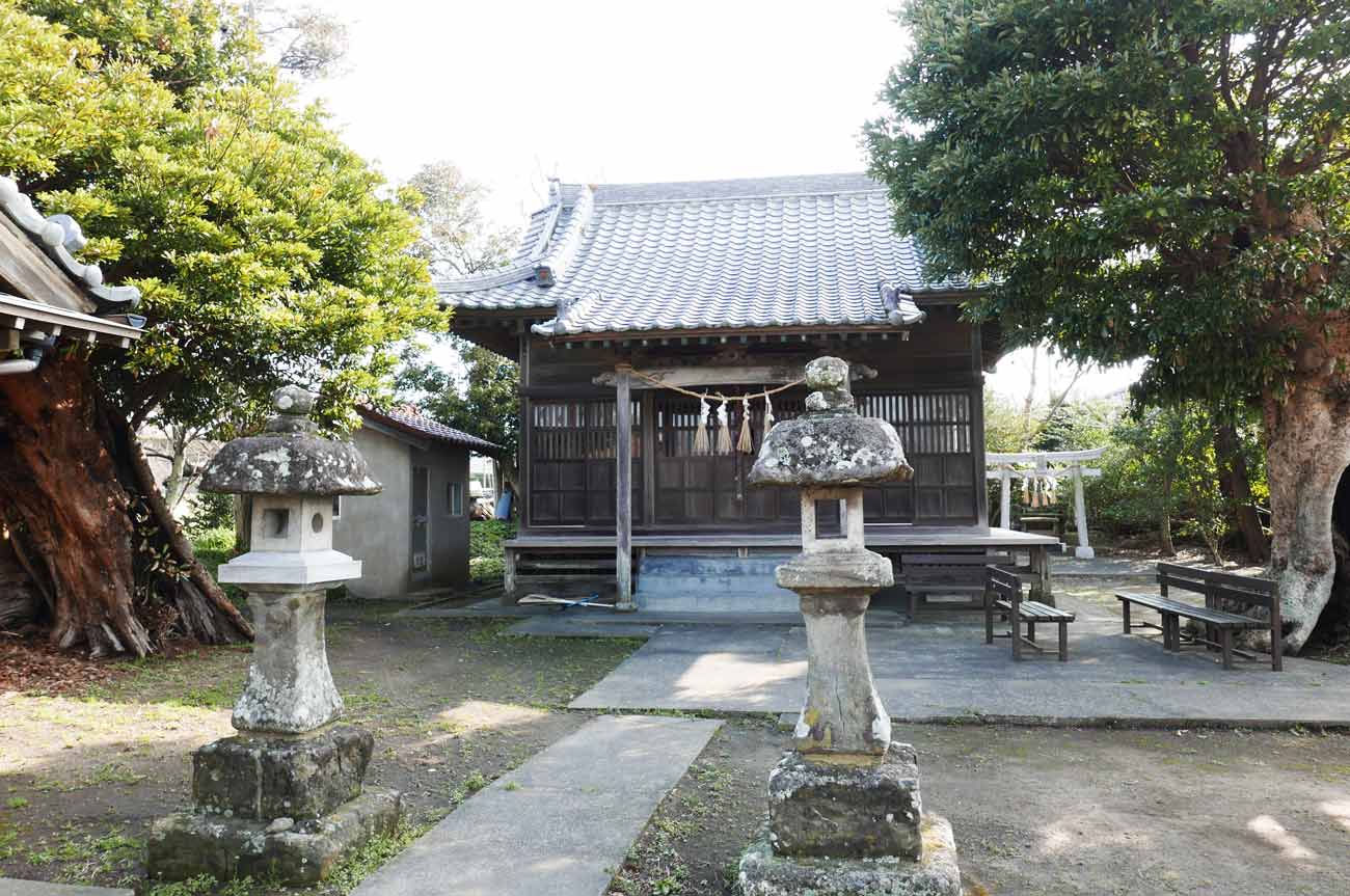 八坂神社拝殿の画像
