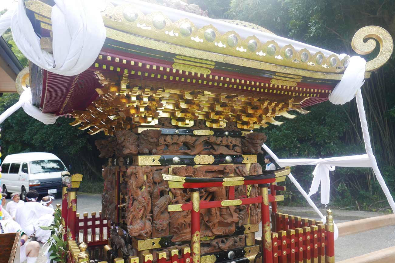 八坂神社の神輿の画像