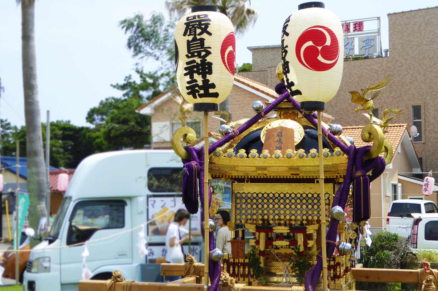 厳島神社の神輿