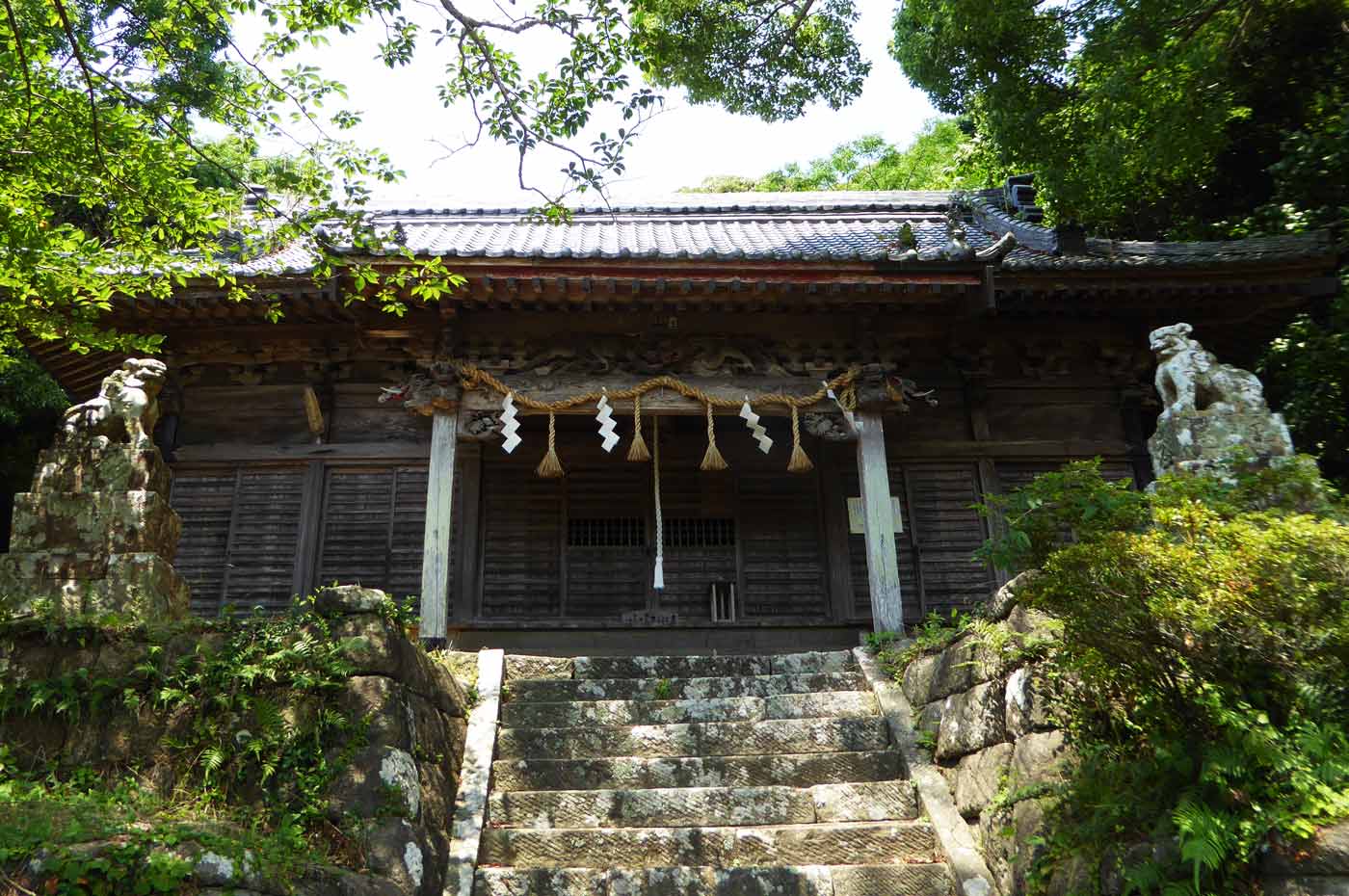 愛宕神社の拝殿
