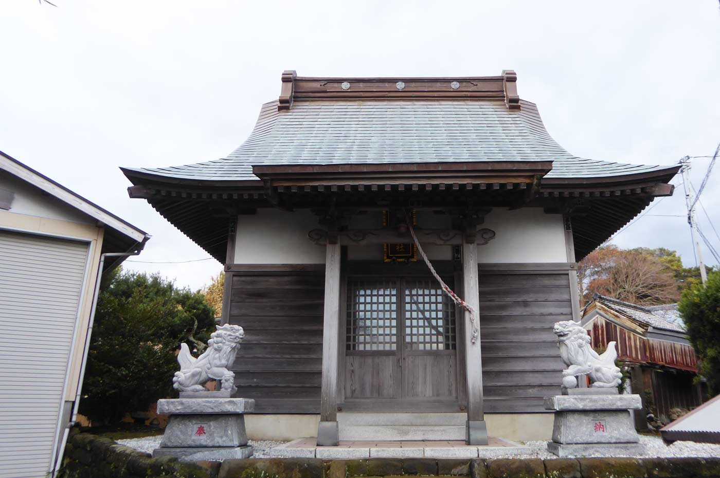 青木神社拝殿の画像