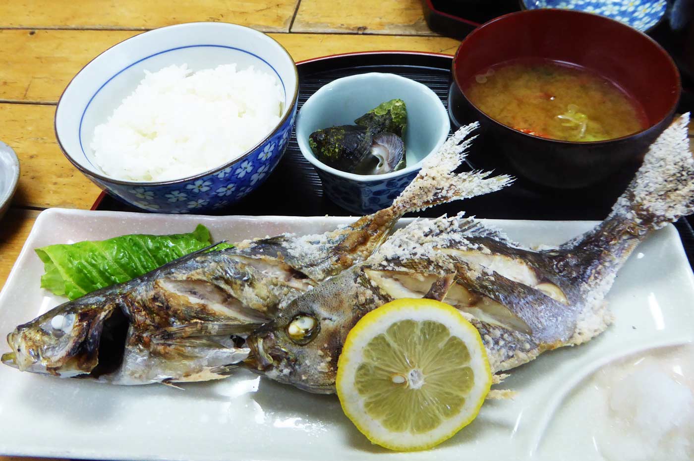 焼き魚定食の画像