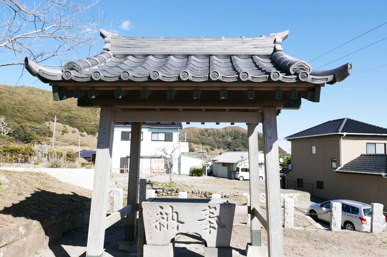 浅間神社の手水舎の画像