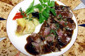 レストラン大澤の牛フィレ肉のステーキの画像