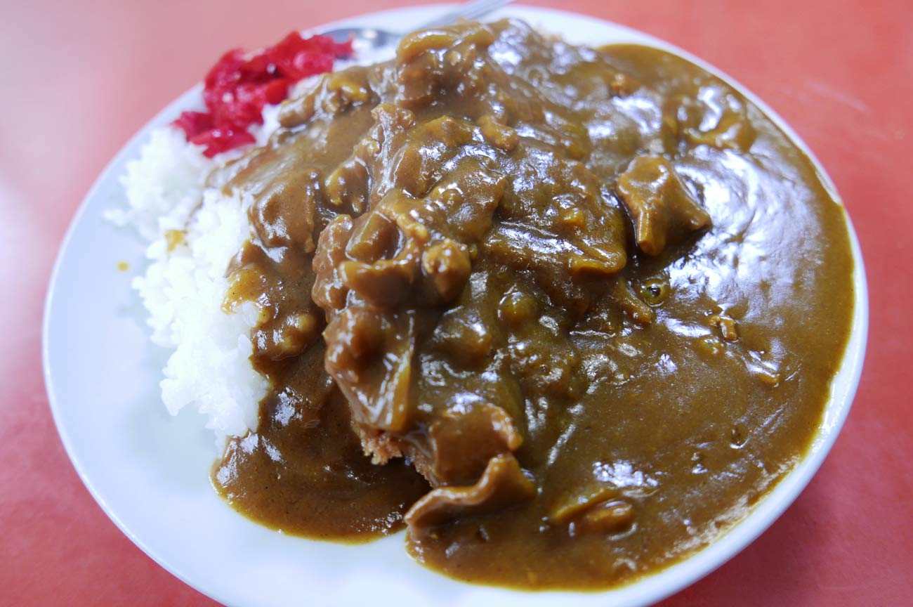 黒恵屋食堂のカツカレーの画像