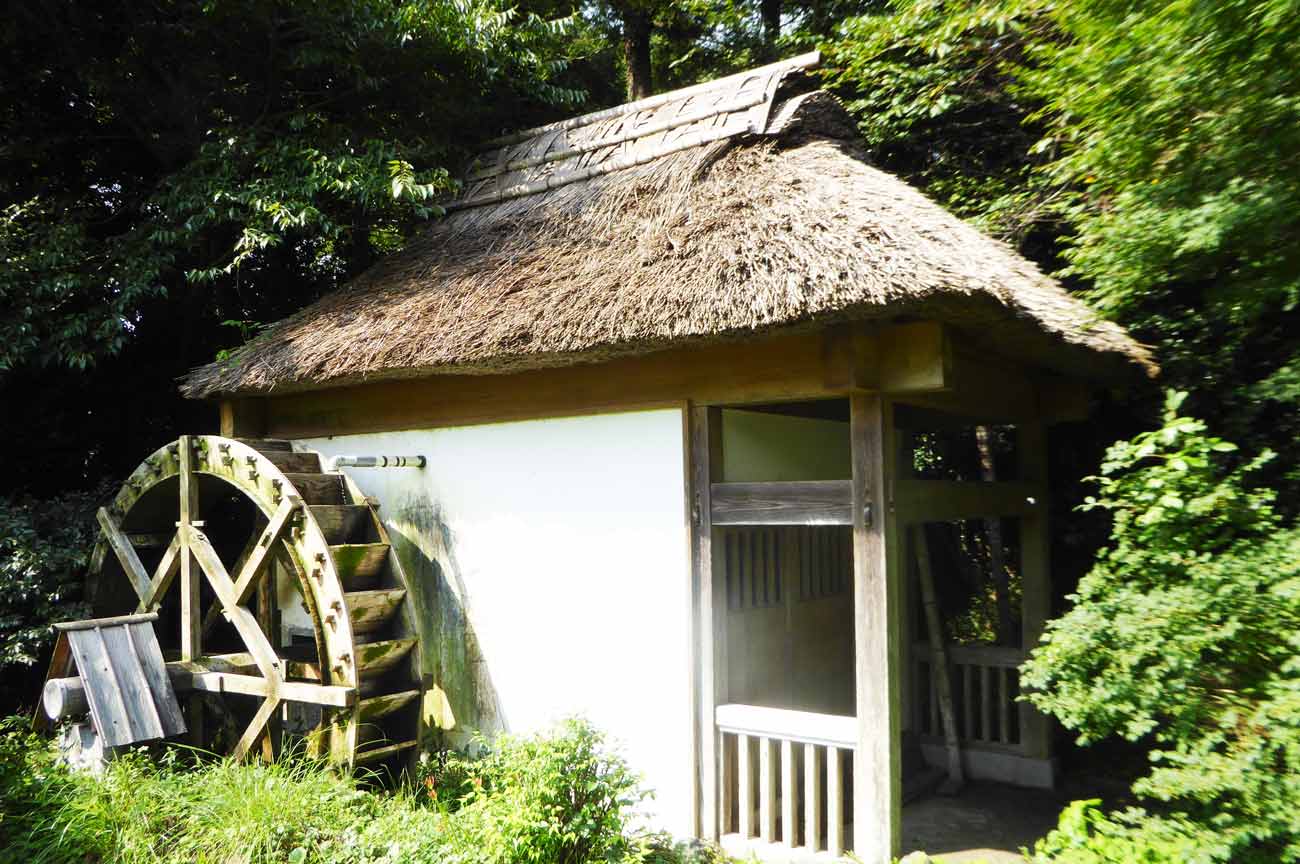 吉井農村公園の水車小屋の画像