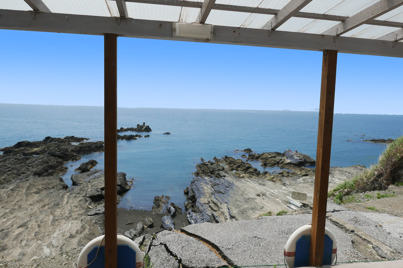 岬カフェからの眺望