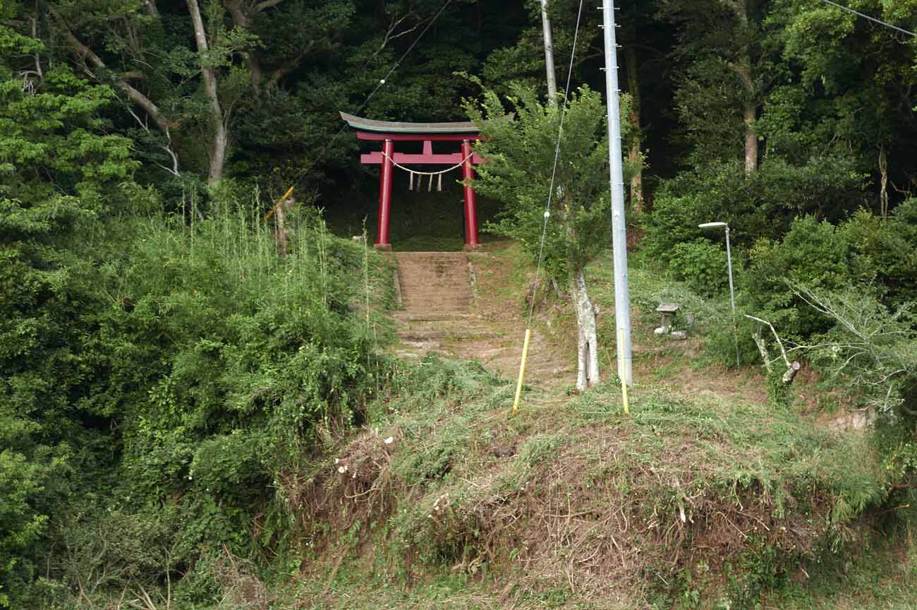 川戸神社の参道入口画像
