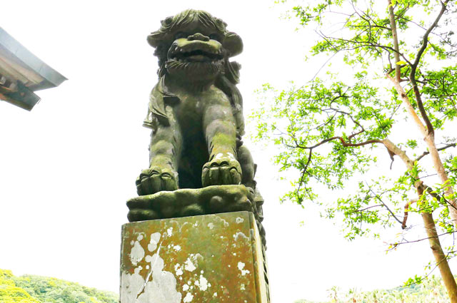 日枝神社狛犬（右）の画像