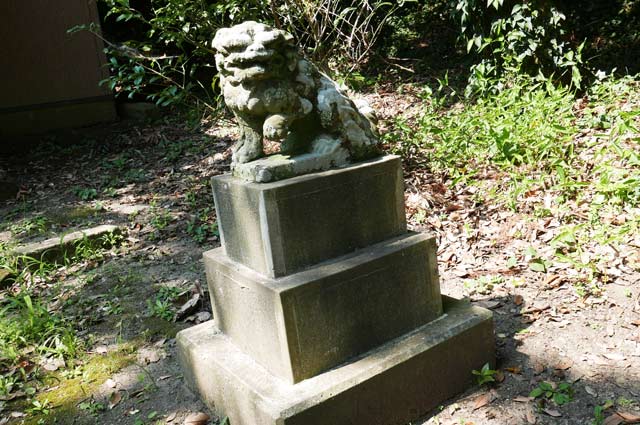 日枝神社の狛犬（右）の画像
