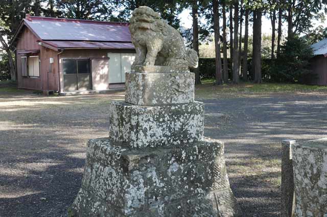 八坂神社の狛犬（右）の画像
