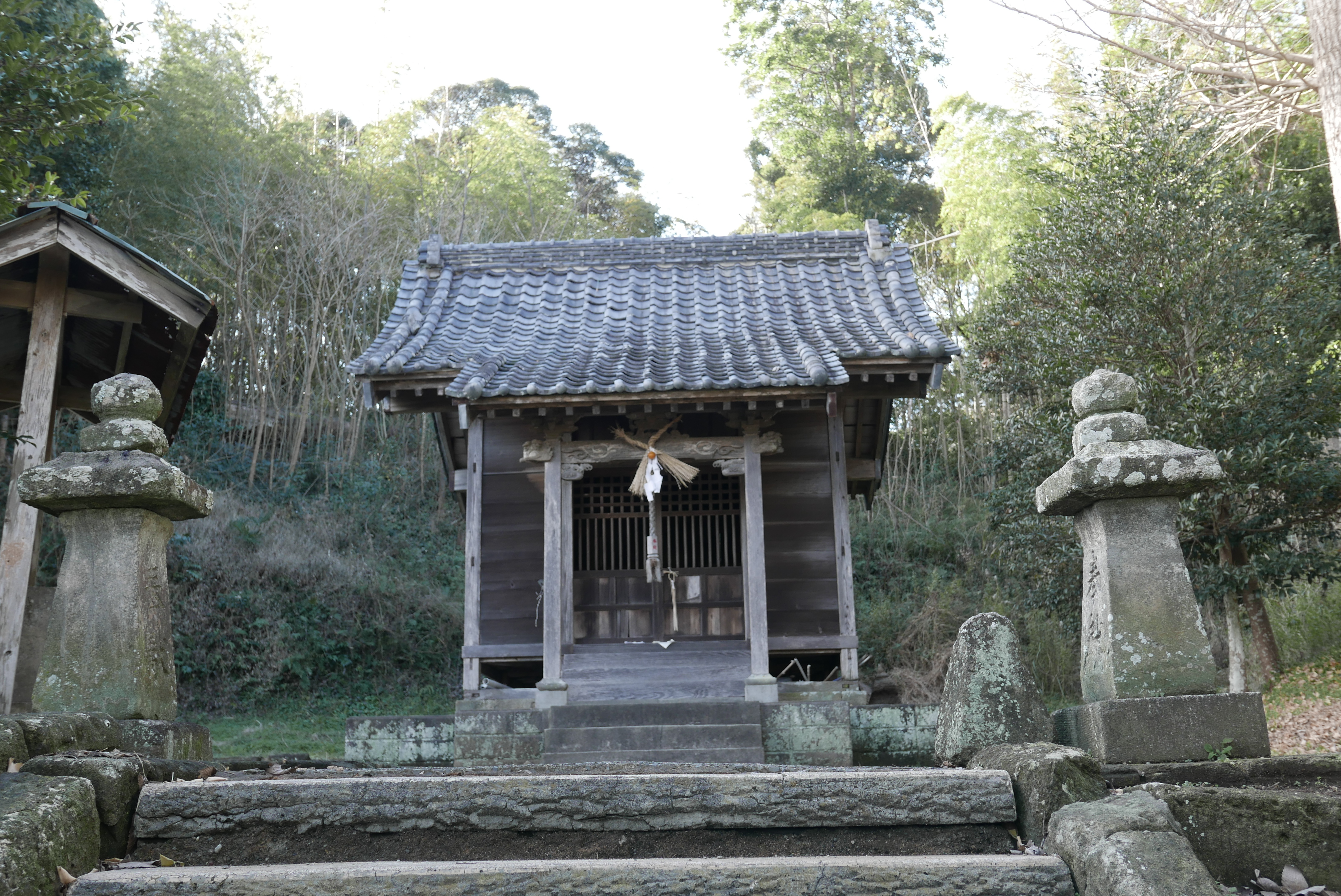 熊野神社拝殿の画像