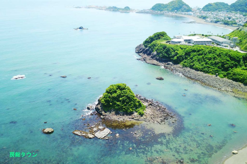 鴨川松島を空撮【鴨川市の絶景スポット】 | 房総タウン.com