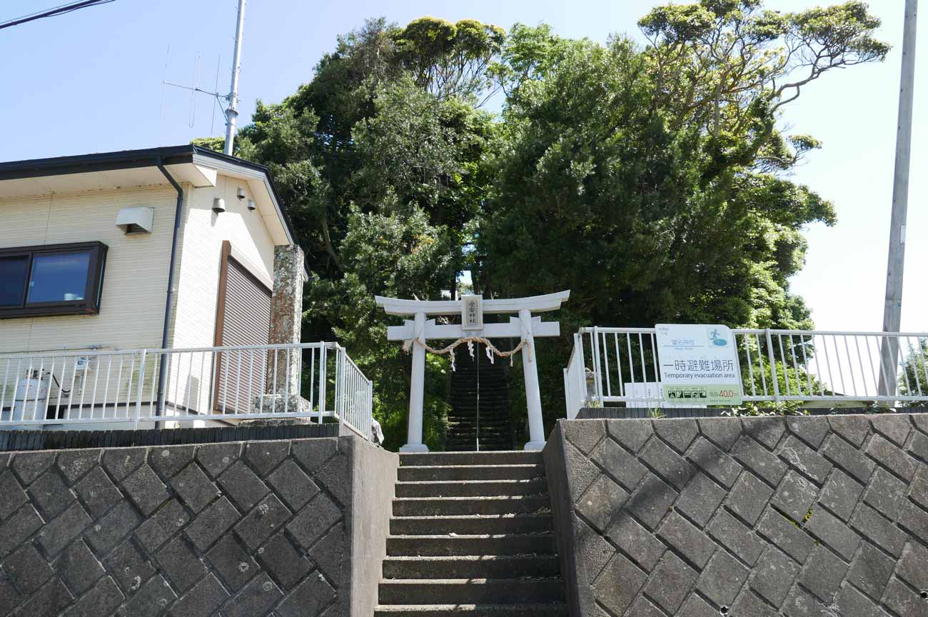 愛宕神社の参道入口