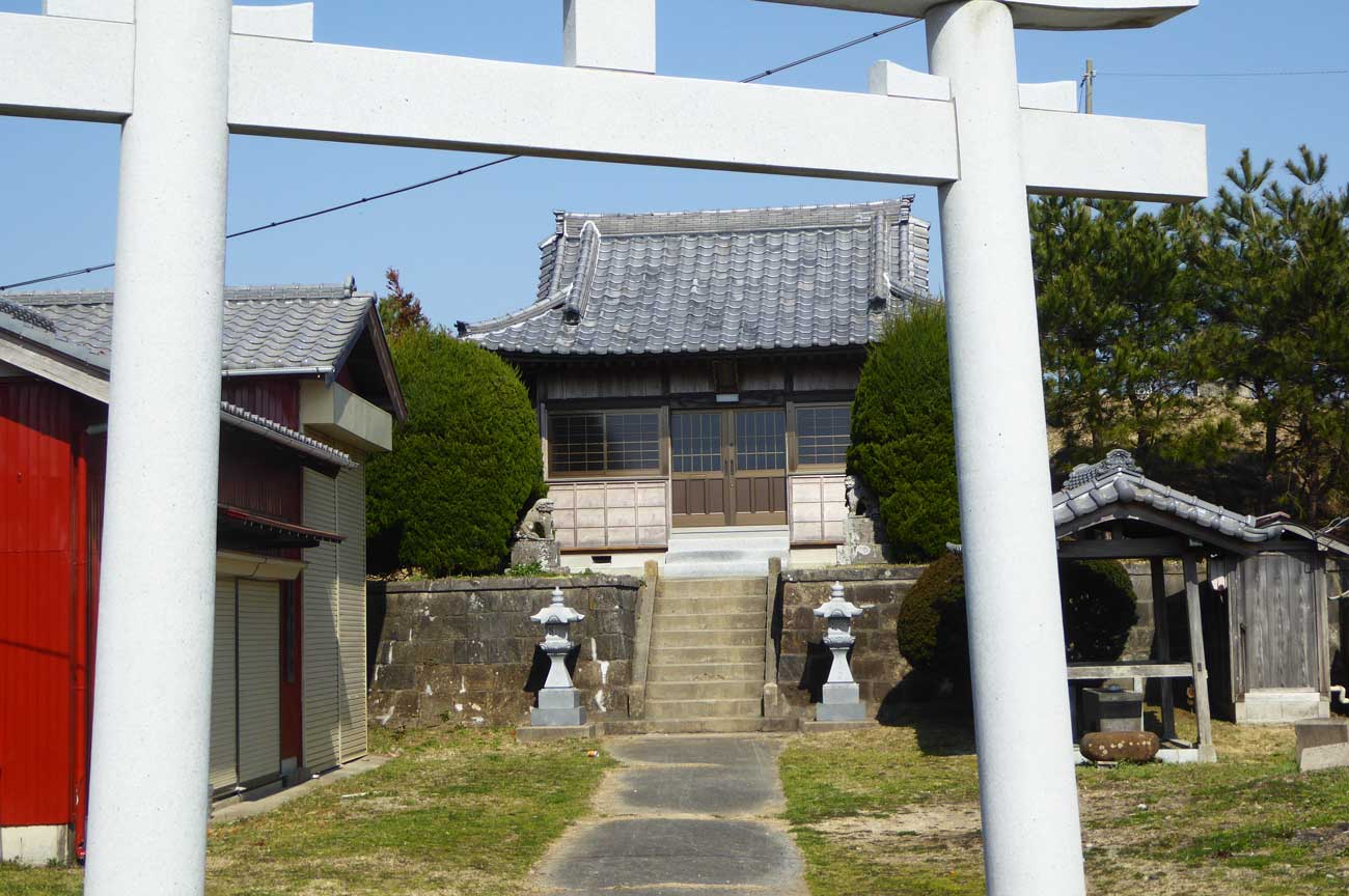 高子神社の鳥居