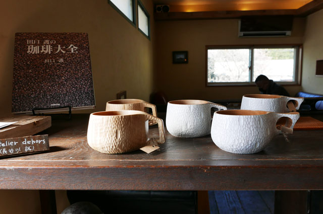 長谷川誠の木製のカップ