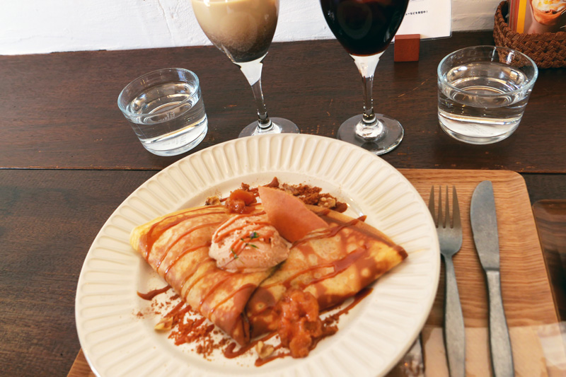 焼き芋りんごバター