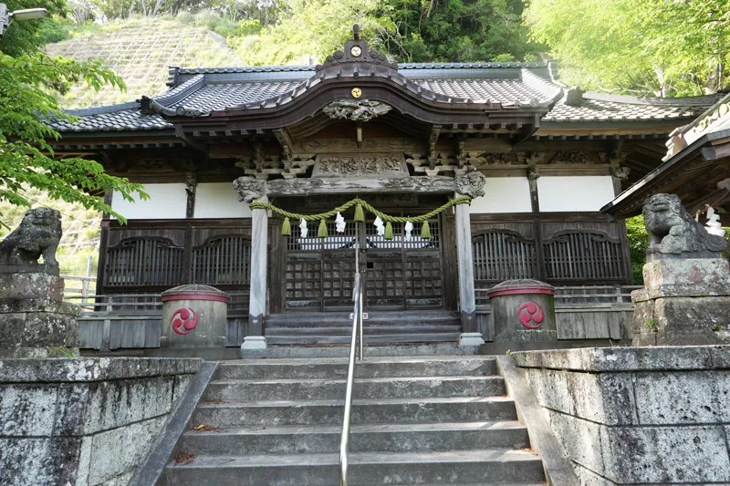 鹿島神社の拝殿