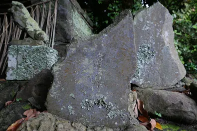 亀岩神社の石碑