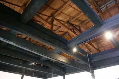 天井の梁