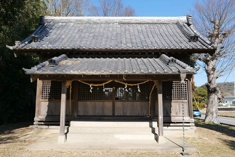 春日神社の拝殿