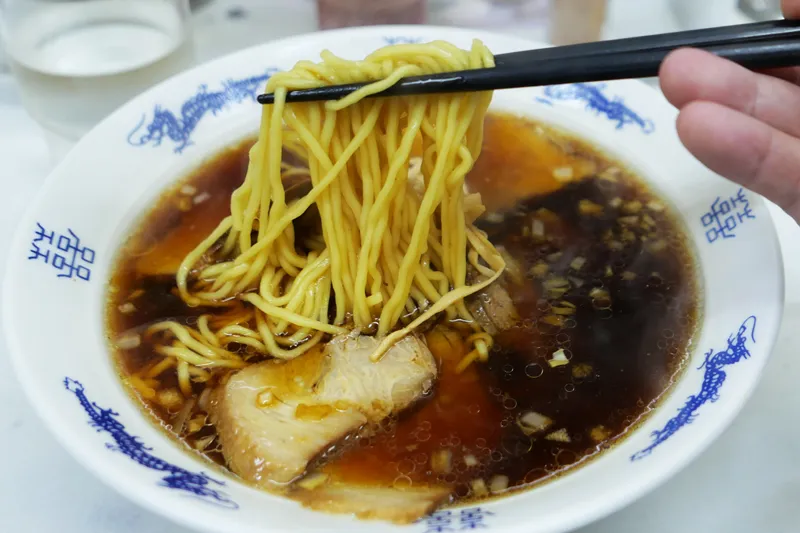 ラーメン麺アップ