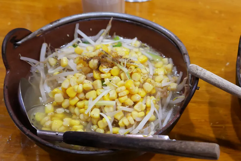 塩ラーメン（コーントッピング）