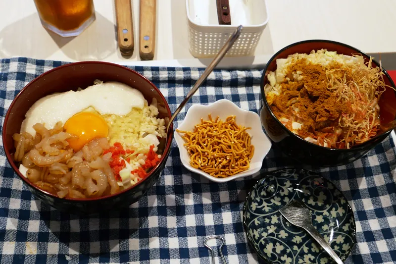 お好み焼きともんじゃ焼きのタネ