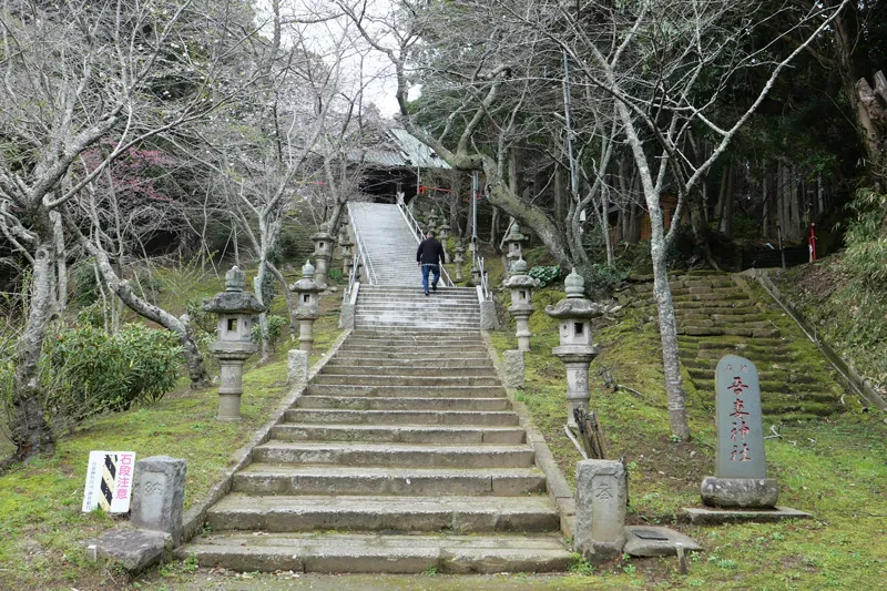 参道の石段