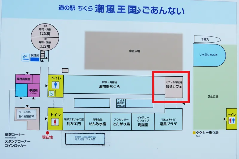 道の駅ちくら 潮風王国の外観