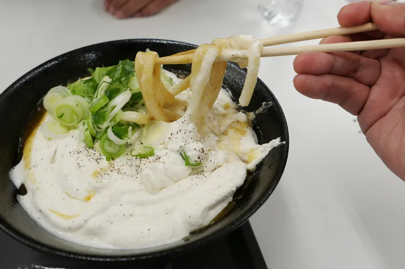 天空のカレーうどん