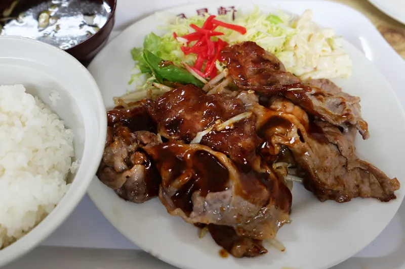 ニンニク焼肉定食