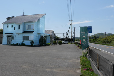 国道127号線沿いのノボリ