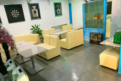 店内左側