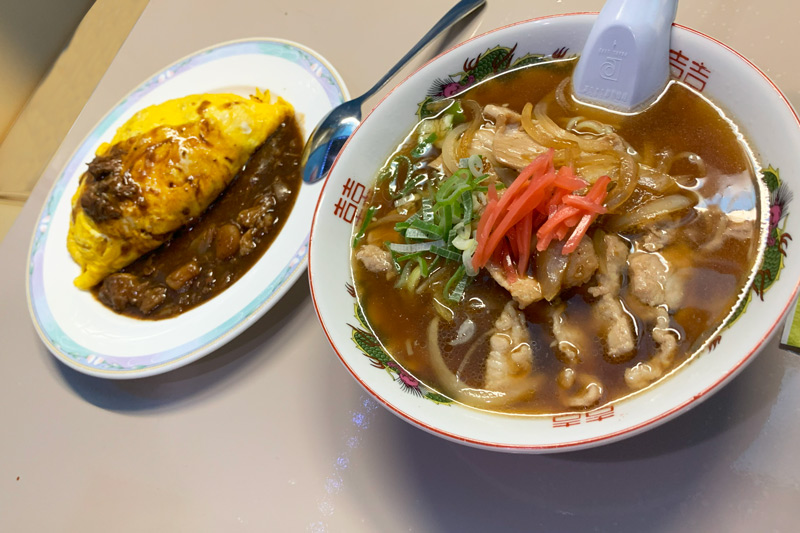 注文したランチ