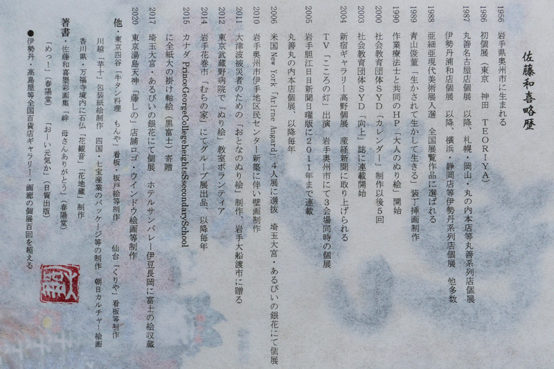 佐藤和喜略歴